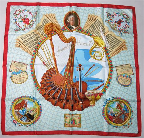 hermes vintage scarf catalogue